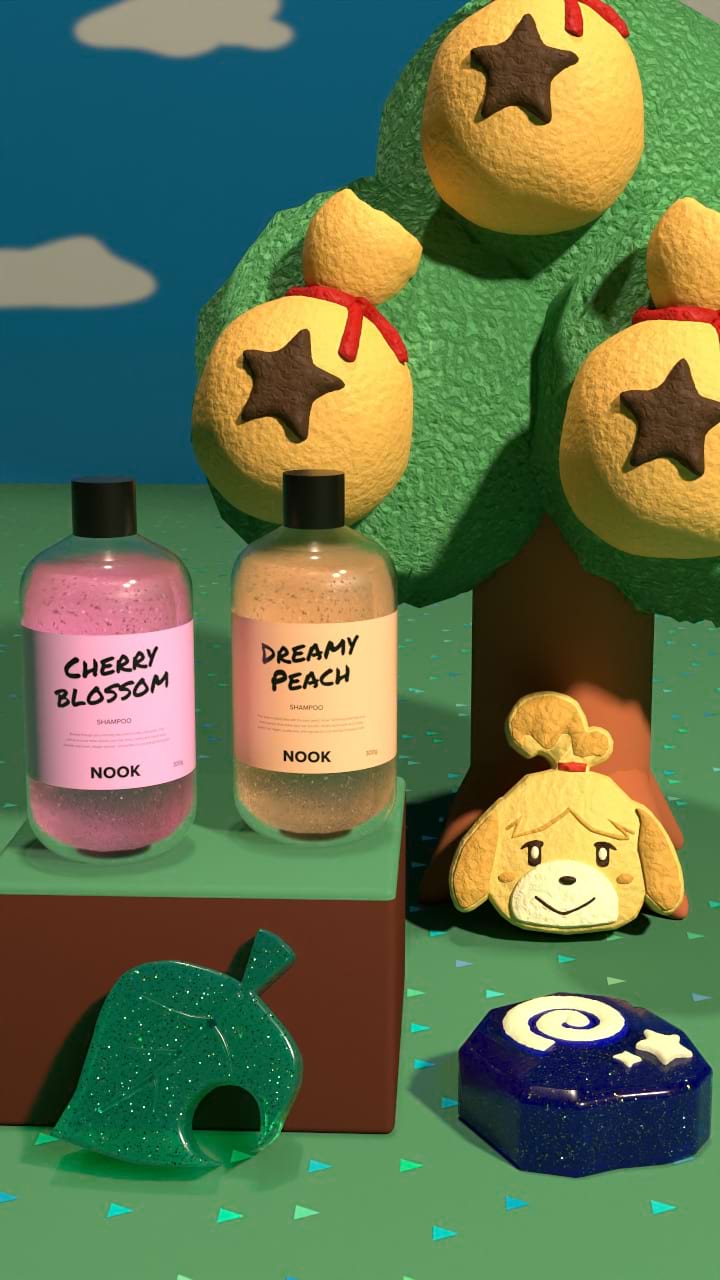 Picture of C4D Model: Animal Crossing Details