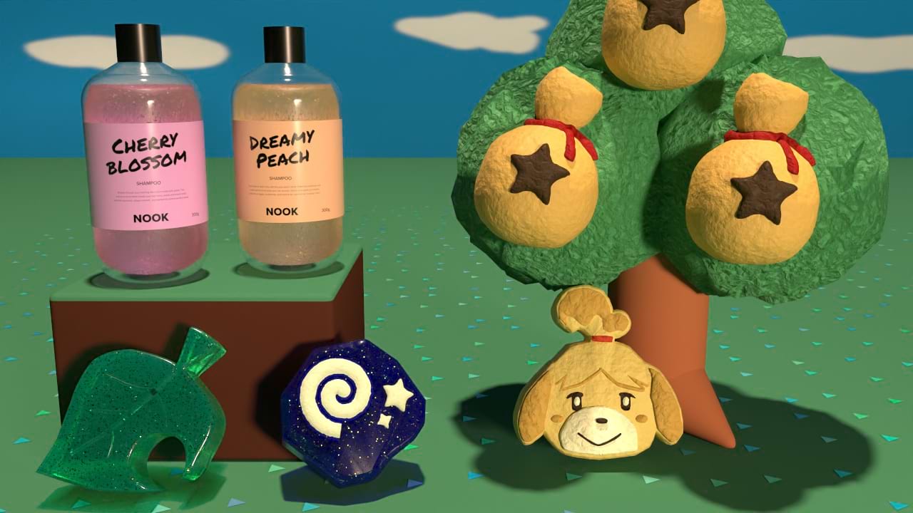 Picture of C4D Model: Sugar Candy Pigs